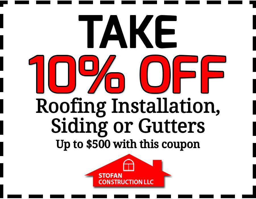 10% off roofing, siding, and gutter installation – Stofan Construction Fairless Hills PA